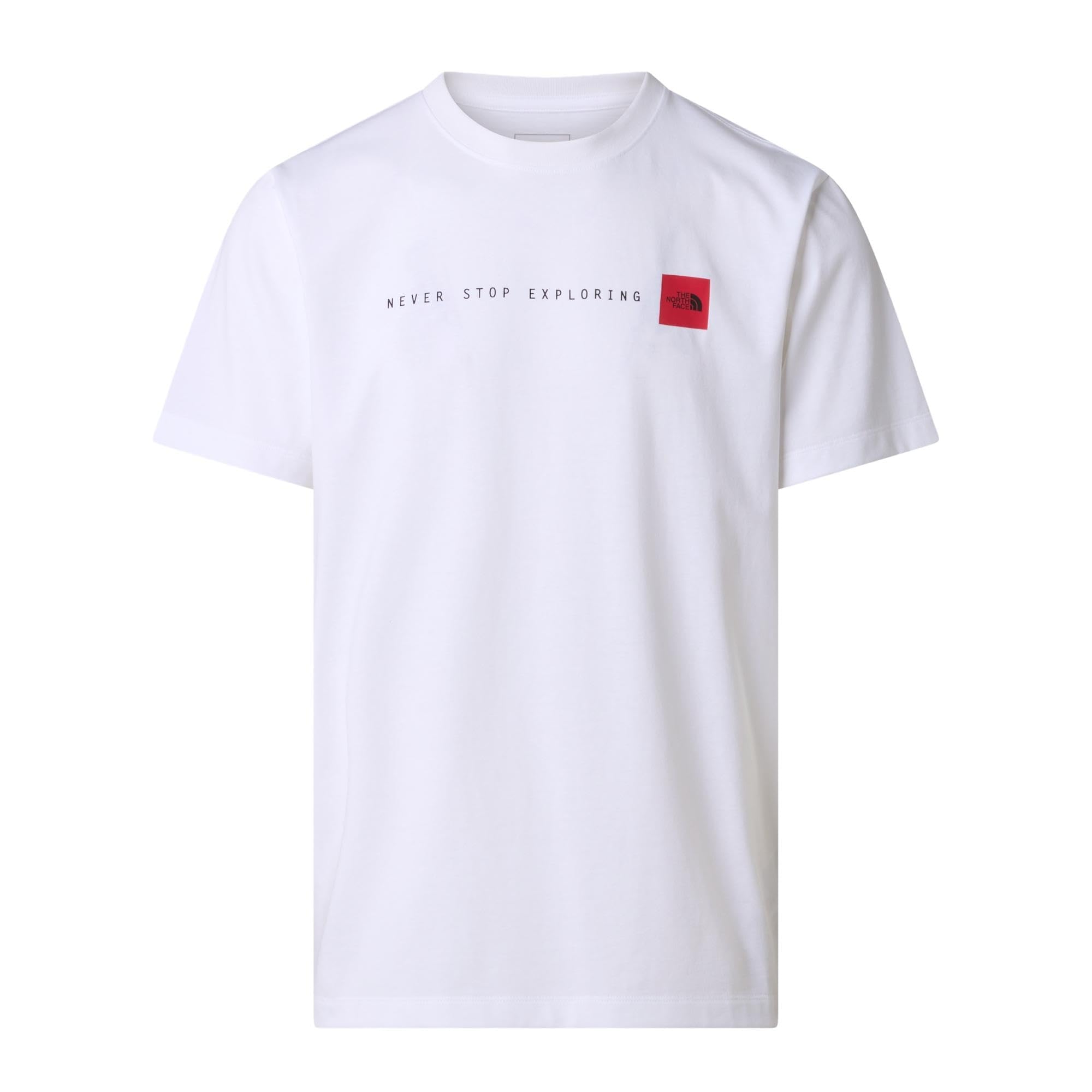 The North Face - Men's Never Stop Exploring Regular Graphic T-Shirt - TNF White, L