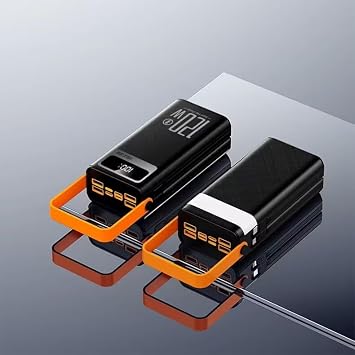 50,000mAh - Portable Power Bank, Multi-function LED Display, Device High-speed Charger, Fast Charging Charging Pack, 4 Outputs, 2 Inputs