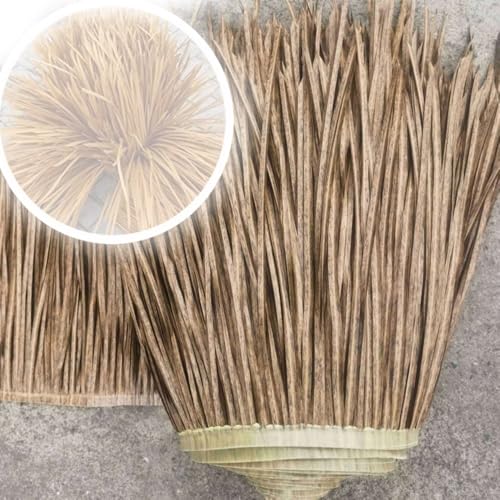 Hojas de palma simuladas de alta densidad para techo de paja artificial exterior