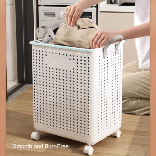 Panier à linge pliable plastique petit format pour trier sans encombre - 6