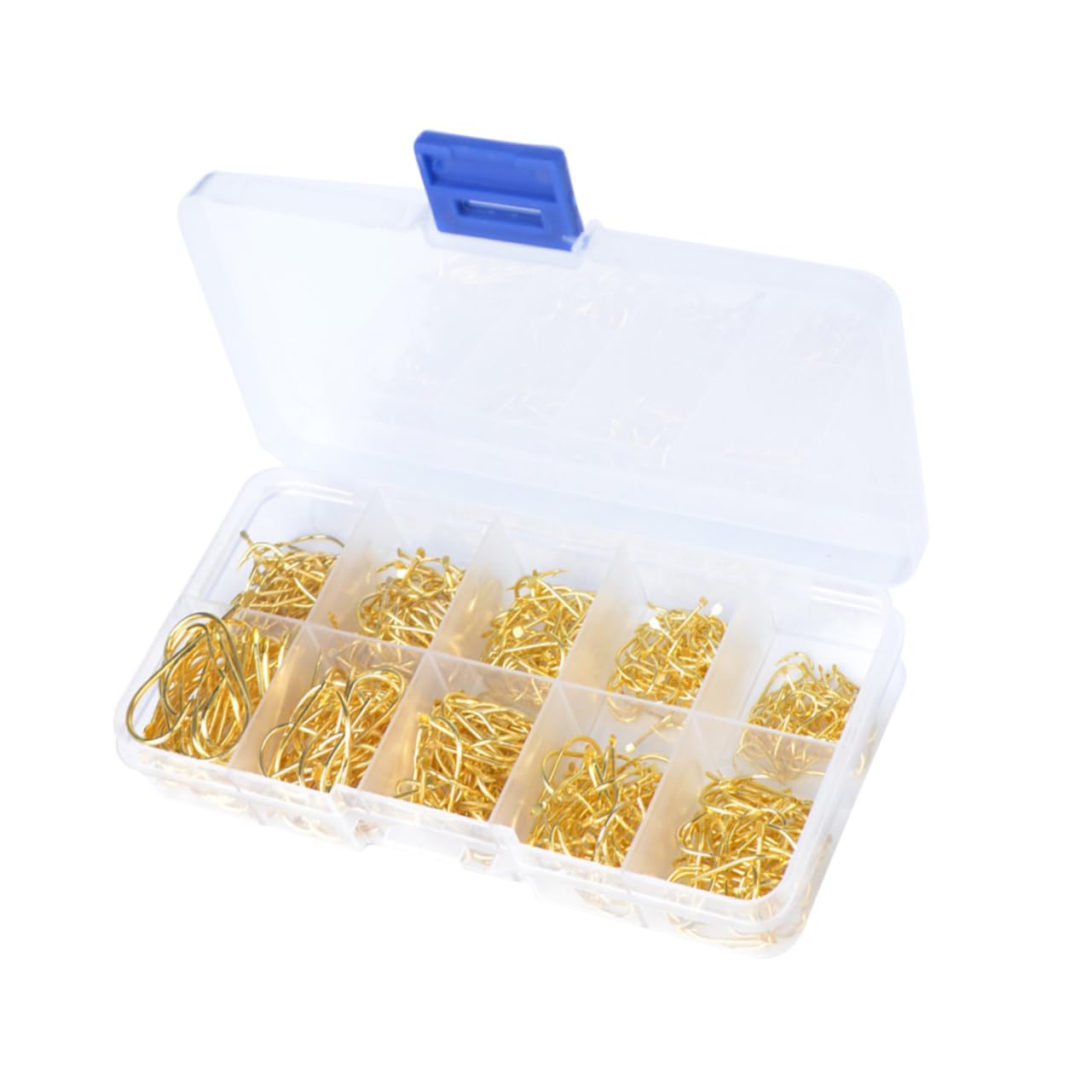 SUPVOX Caja De Anzuelos De Pesca De Accesorios De Pesca Dorados para Actividades Al Aire
