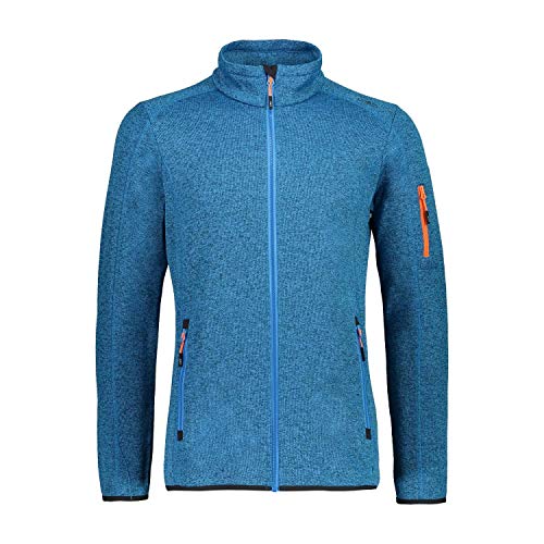 Preisvergleich Produktbild CMP Herren 30h5887_02lg_58 Knitted Fleece Jacke, blau