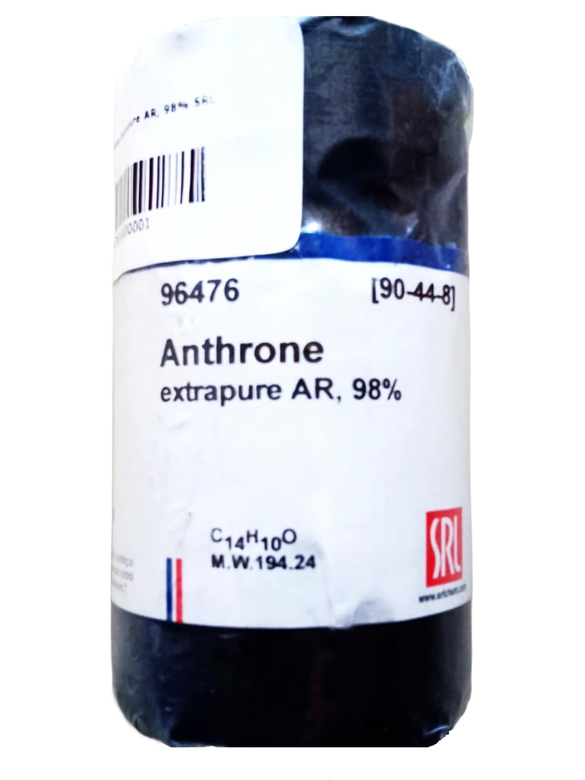 SRL Anthrone extrapure AR Grade, 98%, 10Gm, CAS NO 90-44-8, Molecular Formula : C14H10O, Molecular Weight : 194.24, Storage: Room Temperature, Shelf Life: 60 months, for laboratory and industrial use (B0CK61X433) Amazon Price History, Amazon Price Tracker
