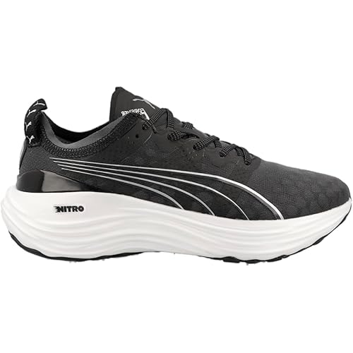 PUMA Foreverrun Nitro Black White 6 B (M)