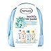 Nenuco Pack Bebé Mochila de Paseo color azul, contiene colonia, jabón, champú y leche hidratante, 1 paquete con 4 productos x 200 ml