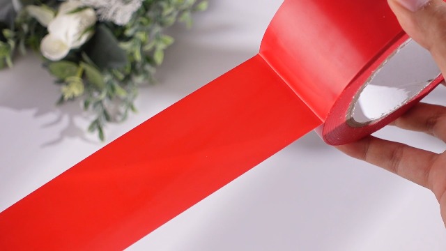 Image of Pangda Red 36 yd X 2 in 2 Rolls Dance Floor Vinyl Tape Durable Tape Splicing Strong Adhesion No Residue for Gym Dance Room Restaurants Kitchen Floor Safety Marking