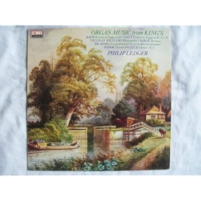EMX 2137 PHILIP LEDGER Organ Music from Kings LP