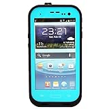 Generic MC0078 Cell Phone Case for Samsung Galaxy S3 I9300 - Non-Retail Packaging - Teal