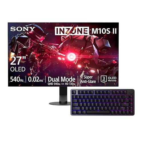 Sony INZONE M10 II 27“ OLED QHD PC Gaming Monitor + INZONE Keyboard (US)