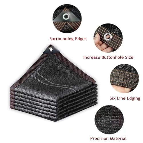 Filet de protection solaire haute densité bâche UV pour plantes 8m