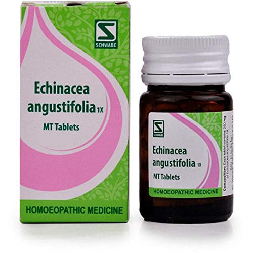 Dr Willmar Schwabe India Homoeopathic Echinacea Angustifolia 1X Mt Tablets - By Shopworld2 #TOP1