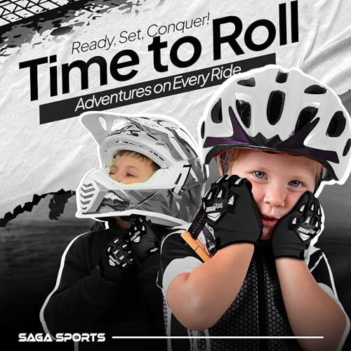 Youth Motocross Gloves – Antislip Kids Dirt Bike Gloves - Image 4