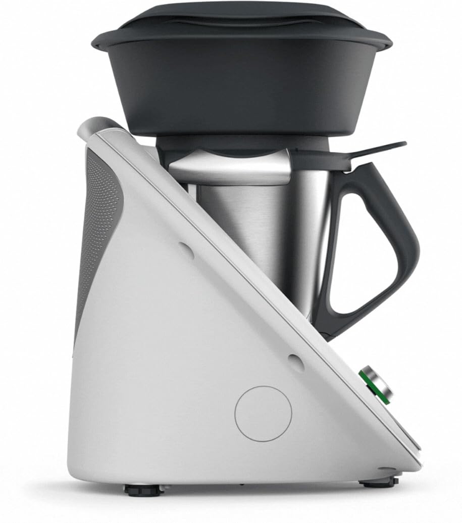 Bimby TM6 Robot da Cucina Multifunzione con Touchscreen, Ricette Guidate Cookidoo, Wi-Fi, Bilancia Integrata, Cottura Alta Temperatura/Sottovuoto/Lenta, Cottura Multilivello, Autopulizia