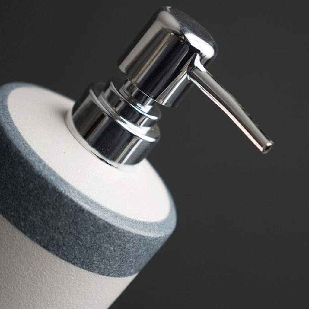Badezimmer Set 6-teiliges Badezimmer-Accessoires-Set Aus Keramik, Becher, Seifenschale, Tablett, Vase, Seifenspender-Set Dekoration Organizer