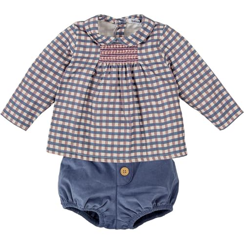 Ensemble bébé garçon Babidu vêtement naissance en coton 40656 bleu