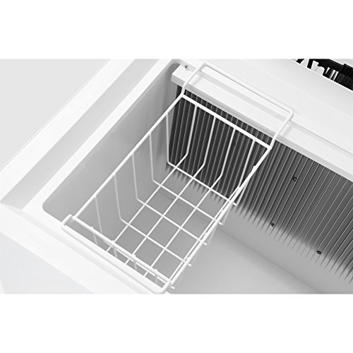 SMETA 110V LPG Propane Gas Absorption Gas Chest Freezer, 7.1 Cu Ft,White
