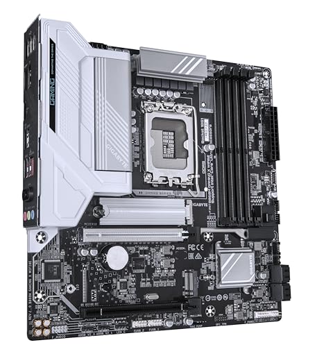 Image of GIGABYTE B860M Gaming X WiFi6E Motherboard (Intel LGA1851) - Micro ATX, DDR5 9200 OC, PCIe 5.0, M.2 Gen5, USB4, 2.5Gb LAN, HDMI 2.1, DP 2.1, RGB, Thunderbolt 5 Ready
