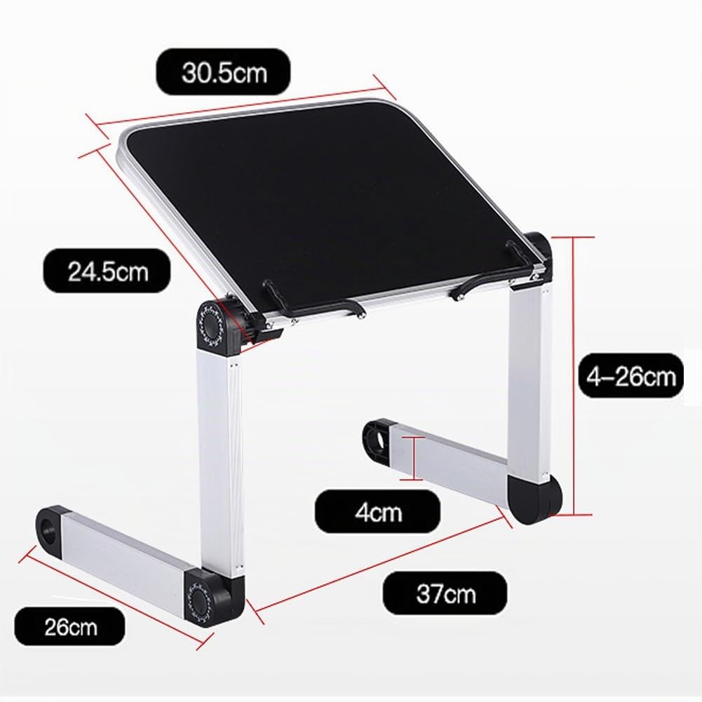 Atril para Libros -Altura y ángulo Ajustable Soporte para Libro, Atril de Lectura con Brazos de Aluminio y Clips de Carpeta, Soporte Libros para Big Heavy HardCover, Receta y portátil iPad