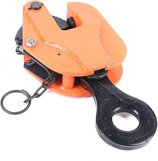 3 Ton 6600Lbs Industrial Steel Vertical Plate Lifting Clamp, Vertical Hanging Steel Plate Clamp, for heavy lifting of steel plates and steel structures