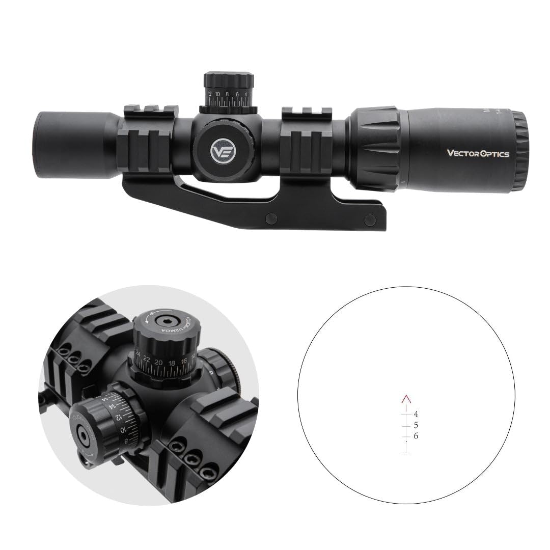 Vector Optics SCOC-29 Mustang 1-4x30 SFP Riflescope for Sport