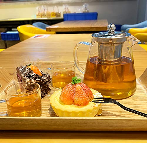 Tmost MORZA/VA101 Glass Teapot With Infuser Tea Pot 32Oz/43Oz Tea Kettle Stovetop Safe Blooming And Loose Leaf Tea Maker Set thumb #6