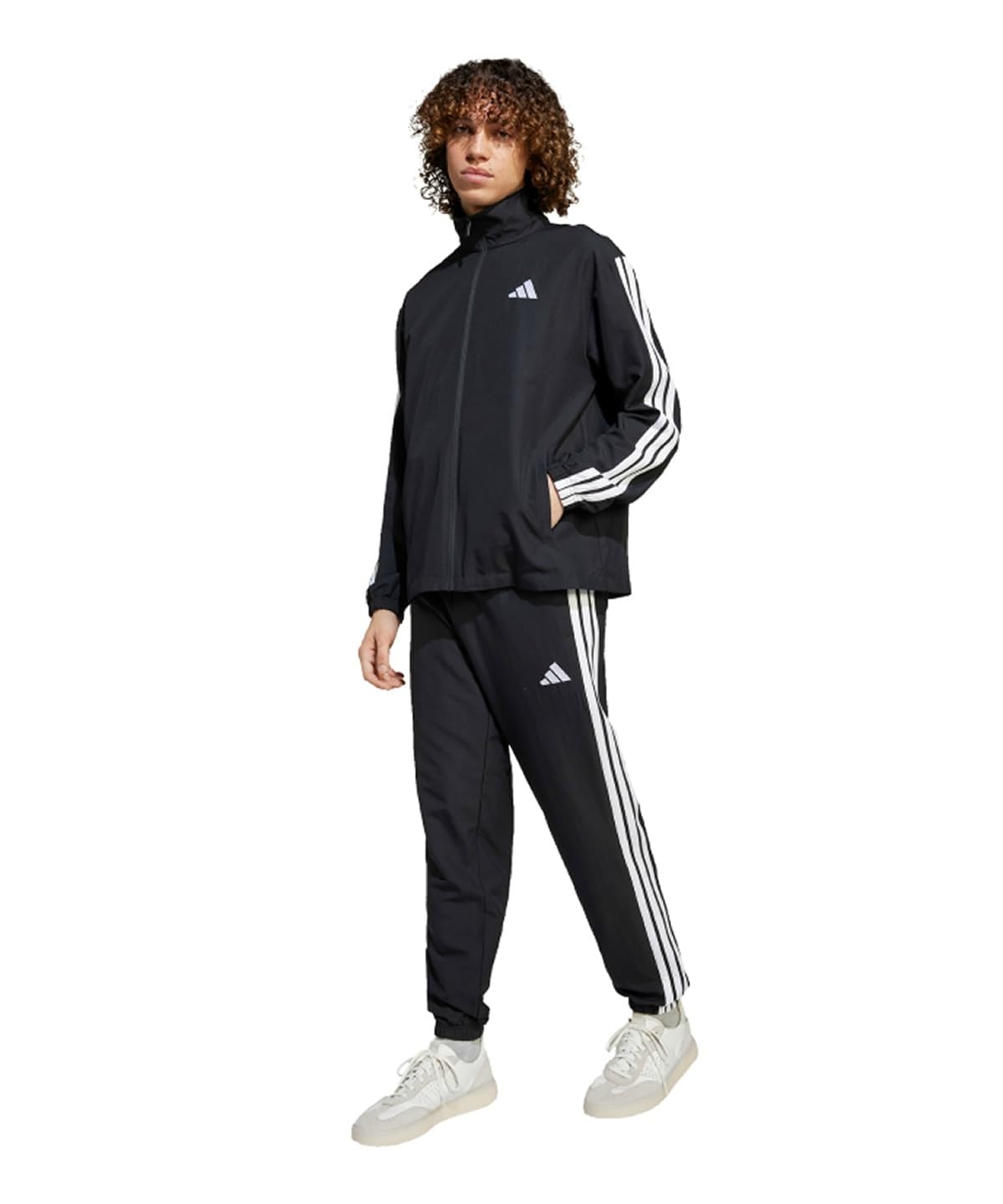 [adidas] ジャージ上下セット 3ストライプス ウーブン トラックスーツ メンズ