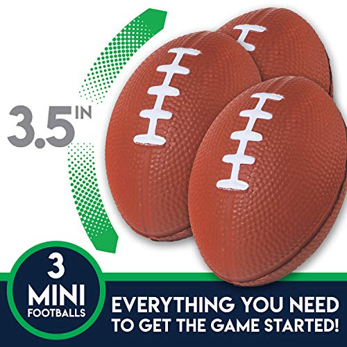 Franklin Sports Kids Football Target Toss With Mini Footballs - Indoor Football Passing Game For Kids - Football Passing Targets #TOP2
