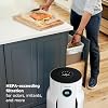 Purificador de Aire Shark para Hogar, NeverChange, para Habitación Grande, Dormitorio, Oficina en Casa, Filtro que Supera HEPA, Captura Contaminantes, Caspa de Mascotas, Polvo, Olores, Humo y Más, HP153, Blanco 5