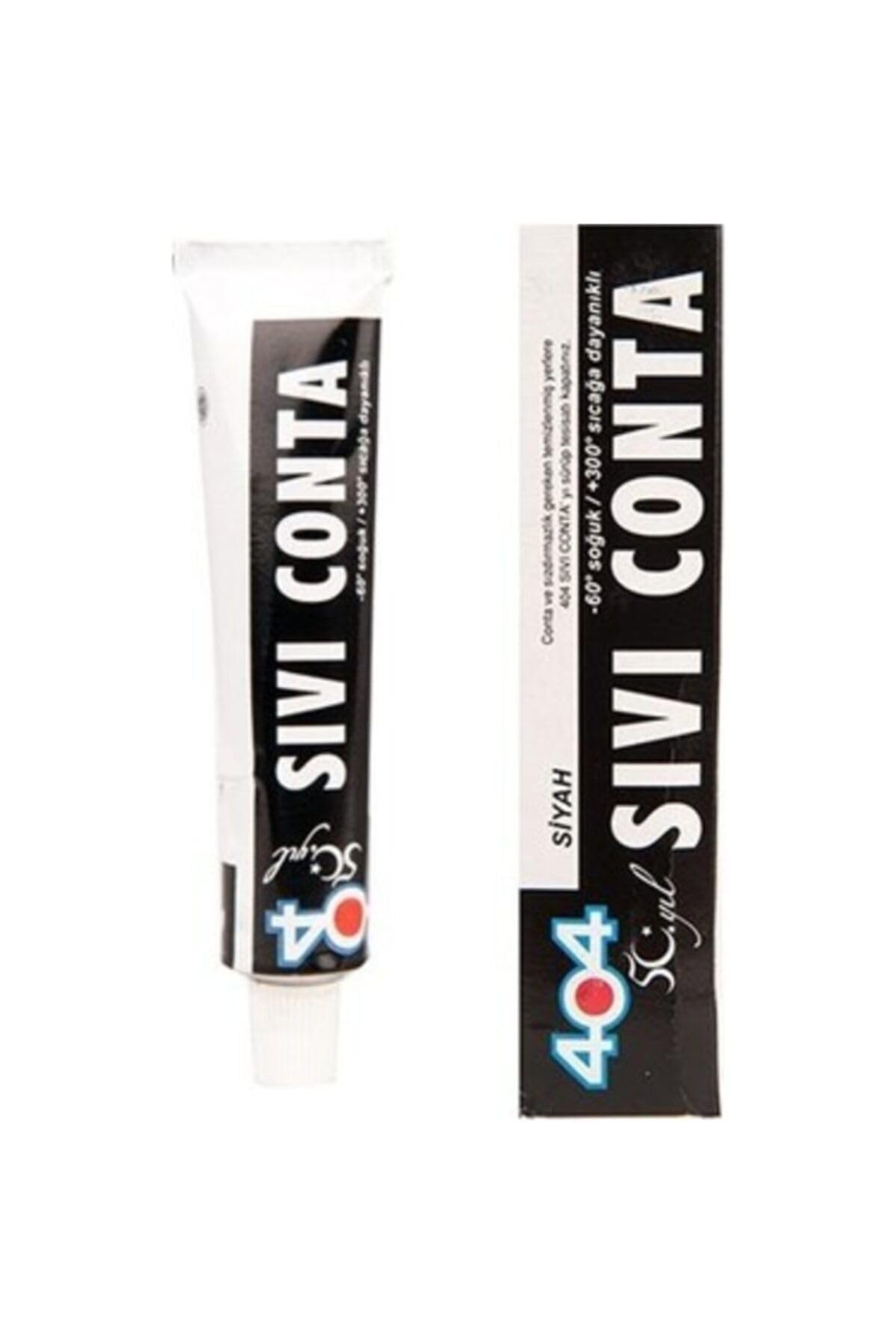 404 Sıvı Conta Siyah (80Gr)
