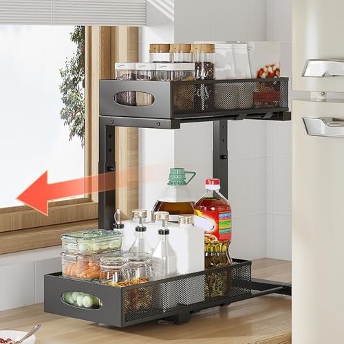 Rangement sous évier pour optimiser l'espace et stocker le détersif à lessive - 3