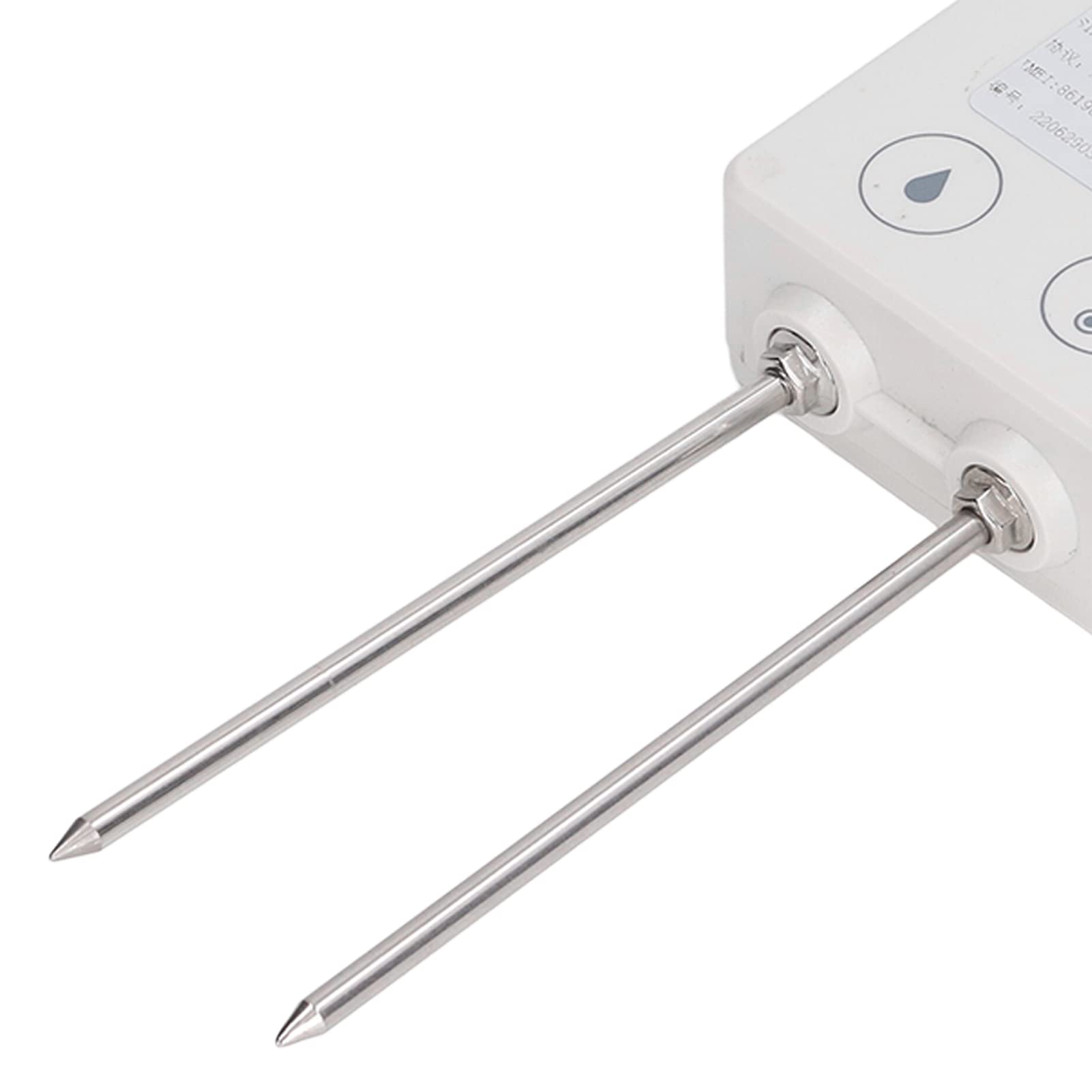 Sensor de humedad del suelo inalámbrico, detector de humedad de temperatura multifuncional -20-60 ℃ 0-40% RH 600 mAh batería de alta precisión para experimentos