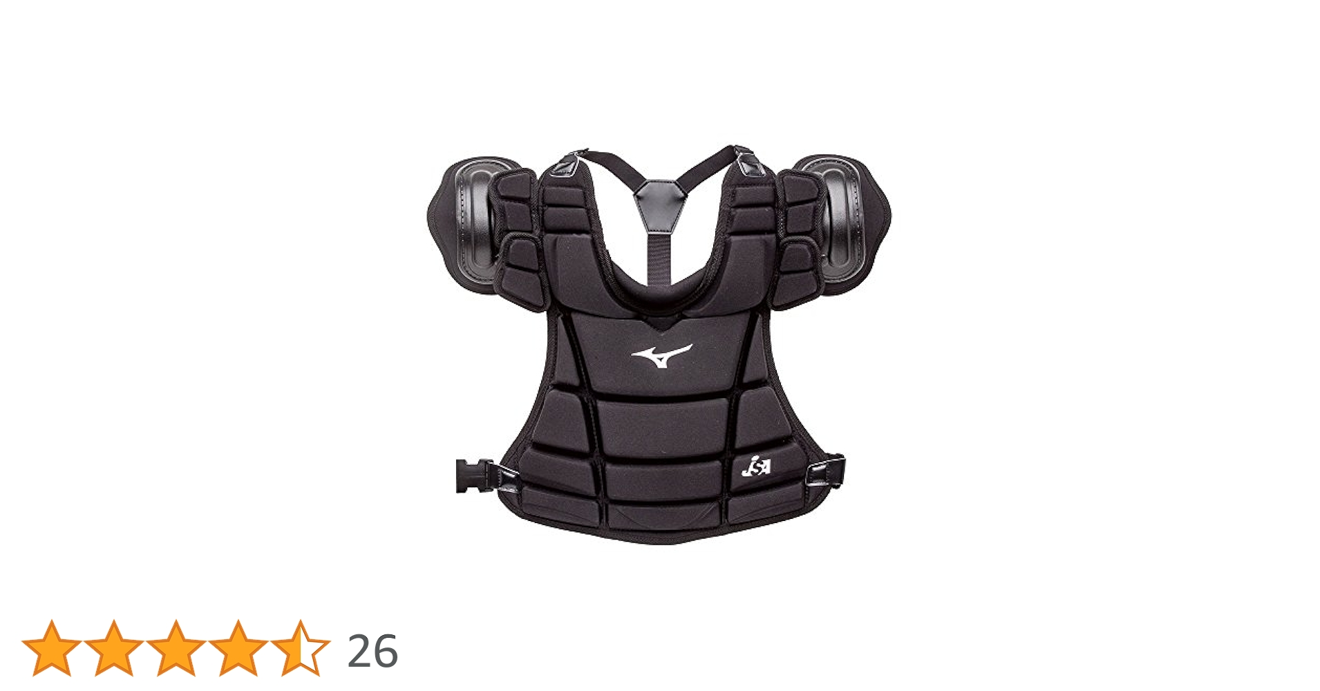 Amazon | MIZUNO(ミズノ) ソフトボール審判員用プロテクター