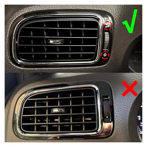 Grille aération AC Polo 5 cassée remplacez le diffuseur droit bloqué