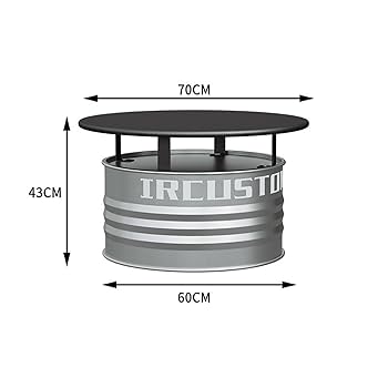 かず　ドラム缶テーブル Amazon｜ドラム缶のテーブルと椅子 ヨーロッパのバーテーブルと