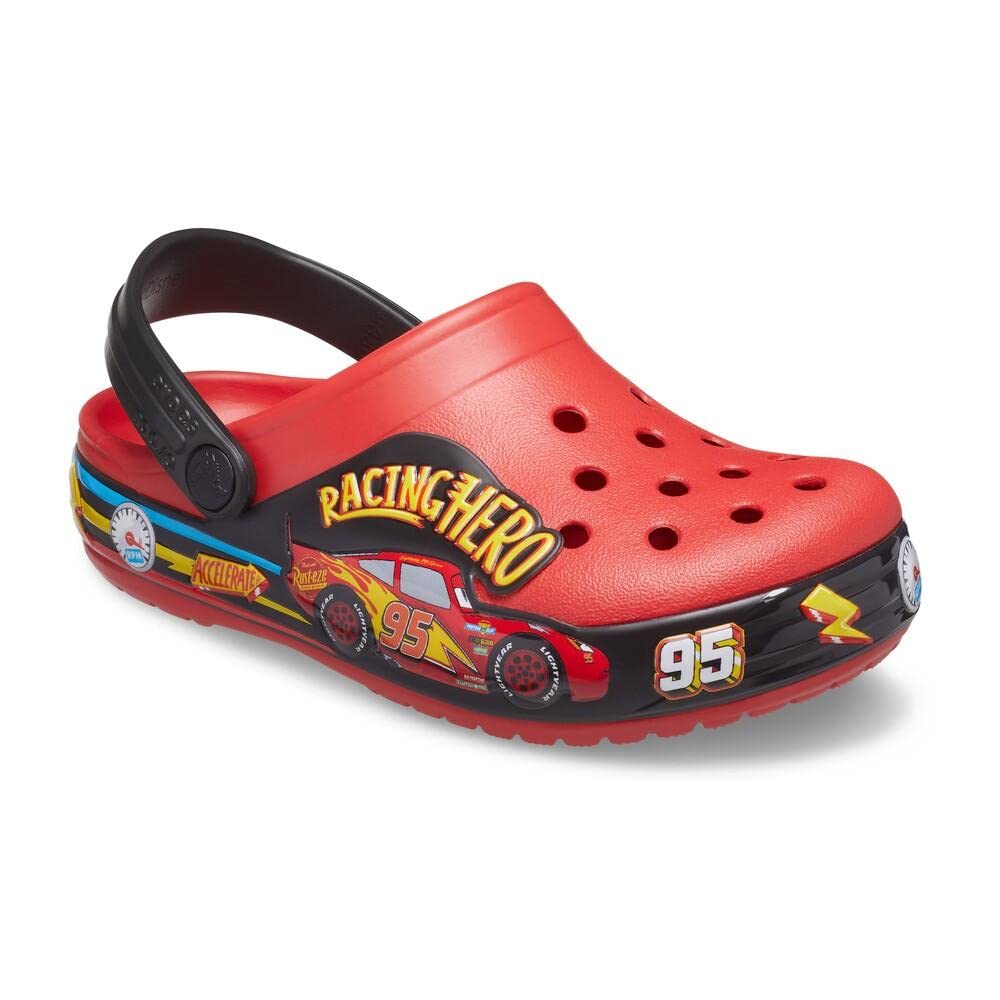 Crocs Uniseks - dzieci Fl Cars Lights Band Clog TChodak