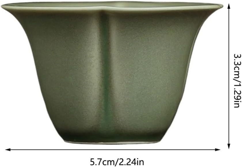 GSOUL Kungfu Tea cup Retro Simple Tea Set Cup Ceramic Host Personal Handmade Household Teacup Small Tea Cups