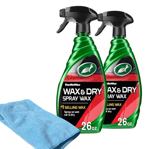 Turtle Wax 50834 1-Step Wax and Dry, Quick and...