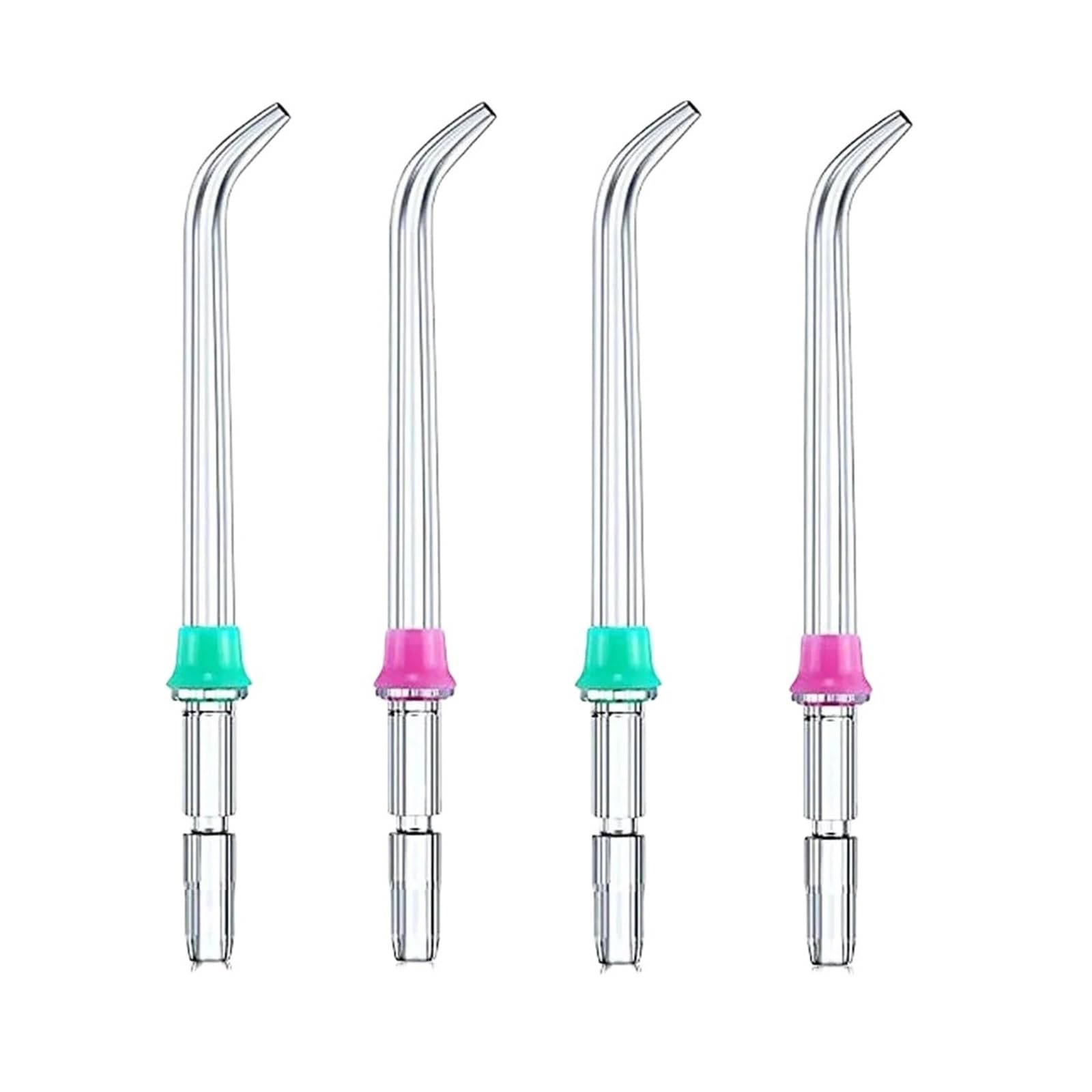 Compatibile Con Le Punte For Filo Interdentale Waterpulse V300-V700 Piezas del regador oral | Ugelli di ricambio, for V300/400/500/600/700, punte for irrigatore orale, drop-in.(4pcs STANDARD)