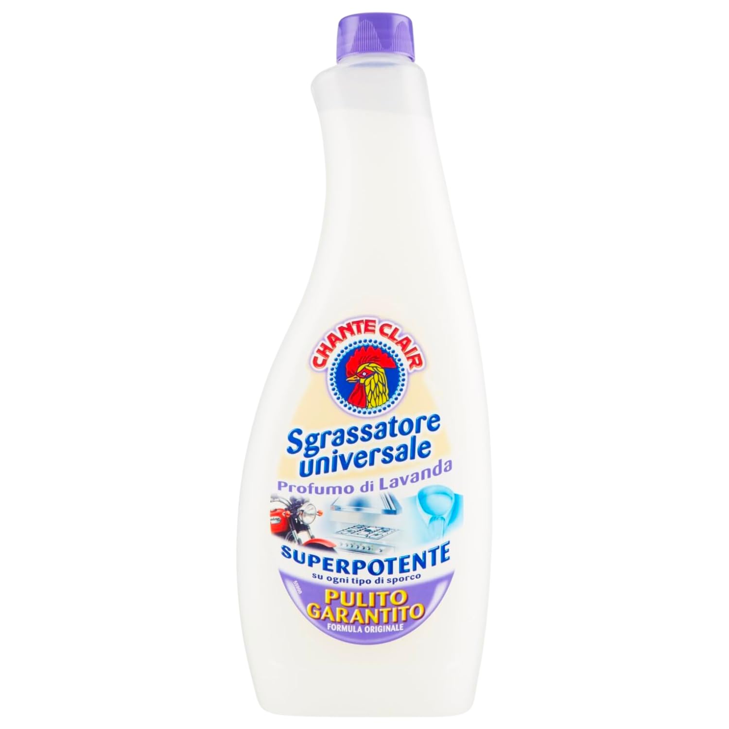 Ricarica Sgrassatore Universale al Profumo di Lavanda – 600 ml – Pulizia Efficace e Freschezza Rilassante kit con Spugna Brandizzata SPESA & RISPARMIO Inclusa – Variazioni 4/8/12 Pezzi (12)