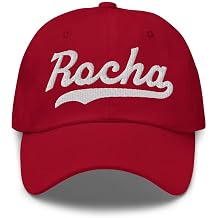 Rocha Hat Rocha Baseball Hat Personalized Custom Last Name Cap Family Name Headwear Surname Cap Gift Unisex Adjustable