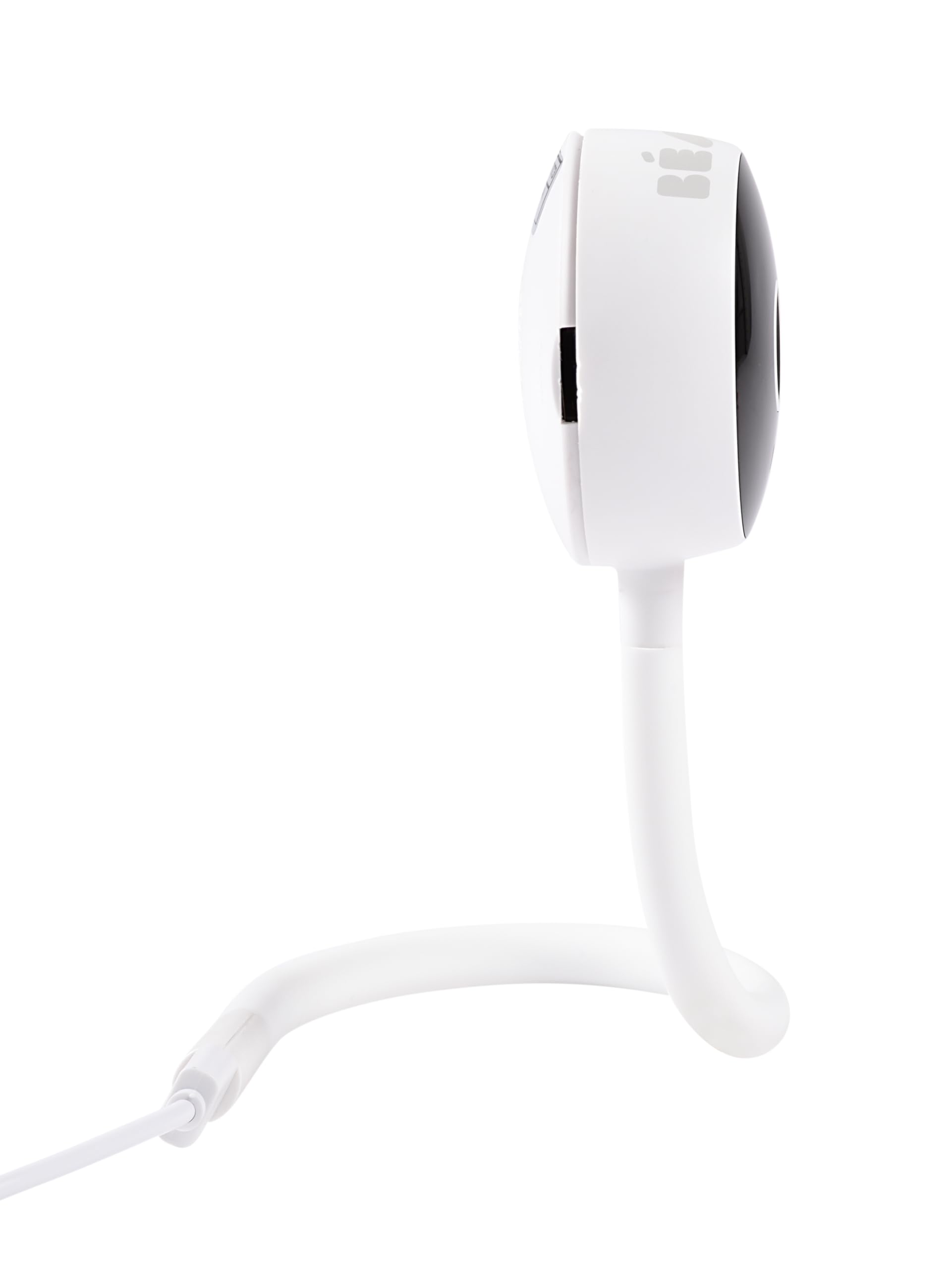 BEABA Zen Connect Baby Monitor - Baby Monitor - Videocamera Full HD 1090p - Walkie-Talkie a lungo raggio - Connessione mobile e WiFi - Ninna nanna, stelo flessibile - Bianco