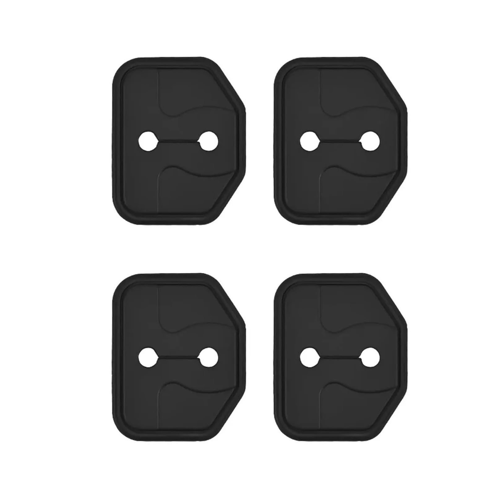 BYCHKA 4x Car Door Lock Cover fit for Honda CR-V CRV 2002-2025