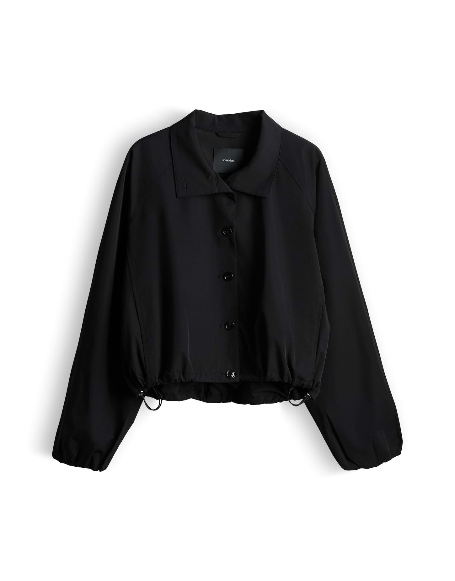 someday Damen Jacke | Blouson mit wandelbaren Kragen Regular Fit