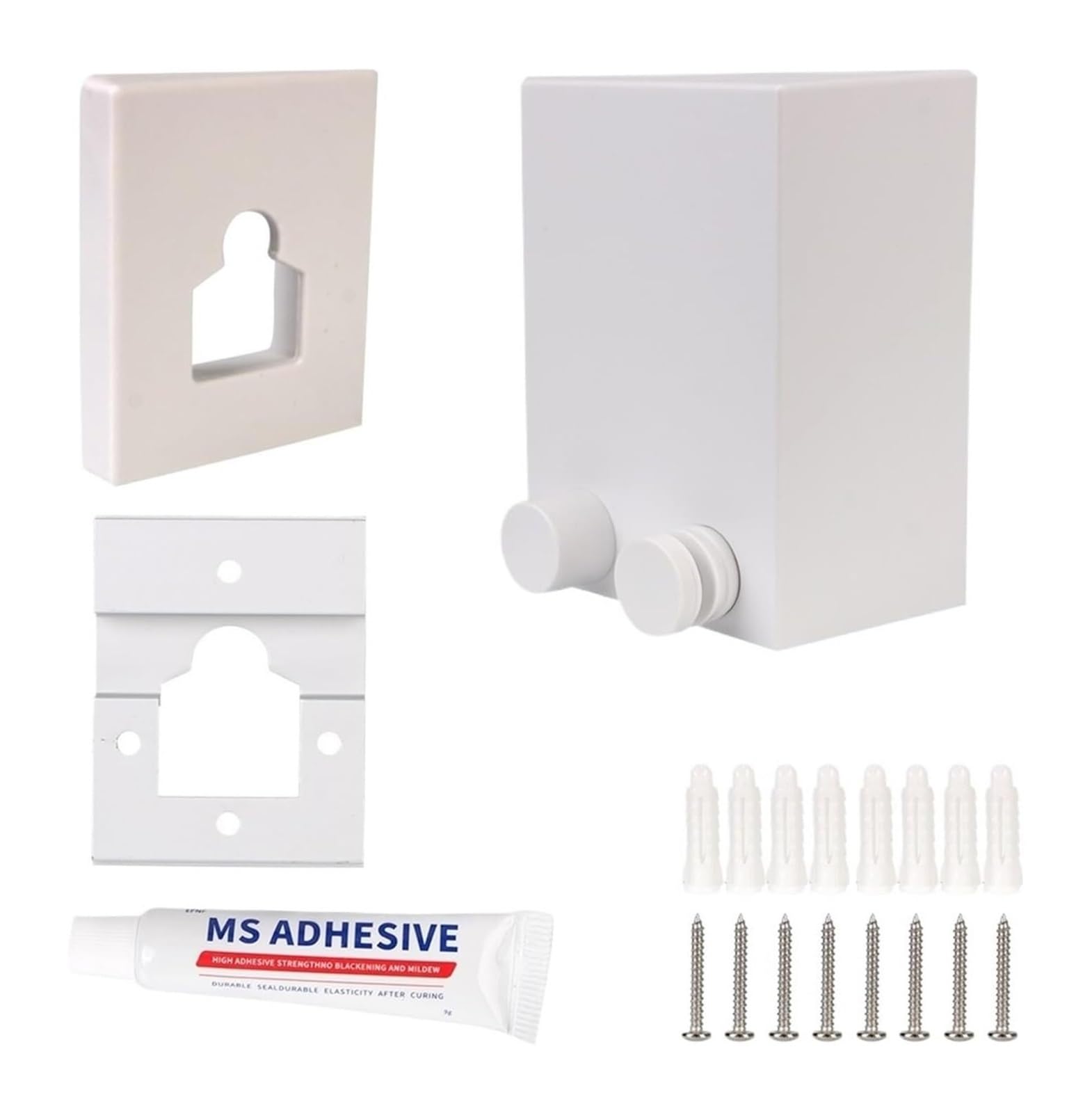 ABS+304 Stainless Steel Retractable Clothesline