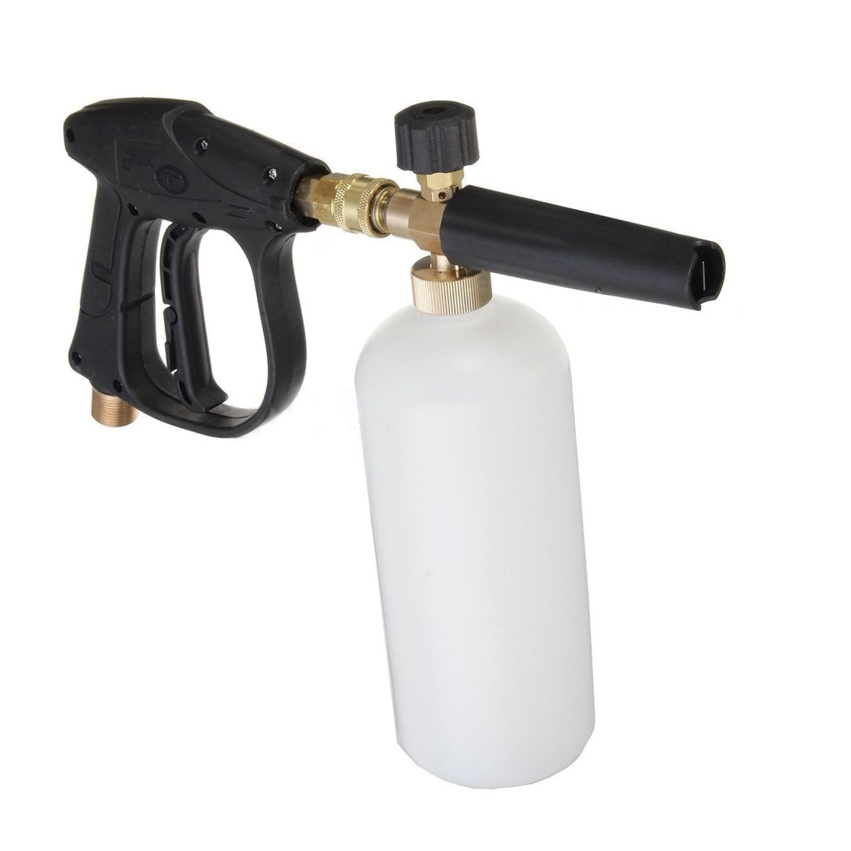 Sosoport Ugello Schiuma per Idropulitrice 14mm, Ottone, Regolabile