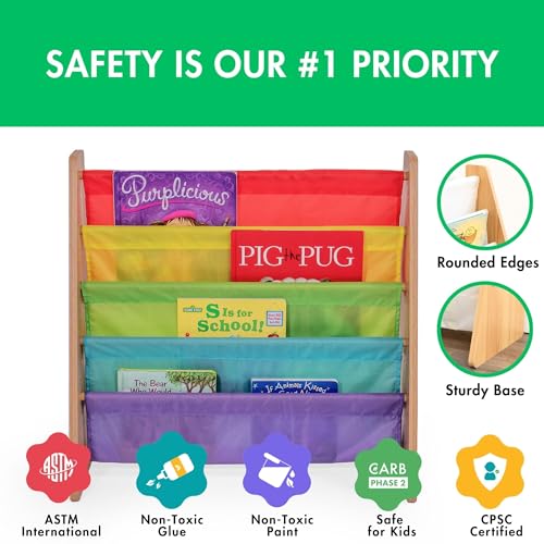 Save 49% on Humble Crew 4-Tier Kids Bookshelf - Image 3