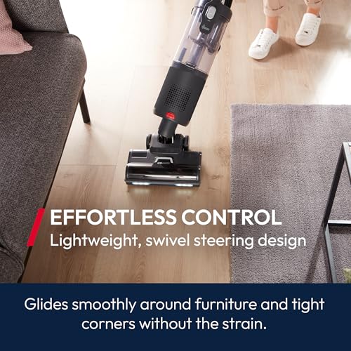 Hoover HL2 Pets Upright Vacuum Cleaner - 850w Turbo Style with 2l Bin - Lightweight, High Performance with Anti Twist Hair Wrap and Stair tool [HL210PTT]