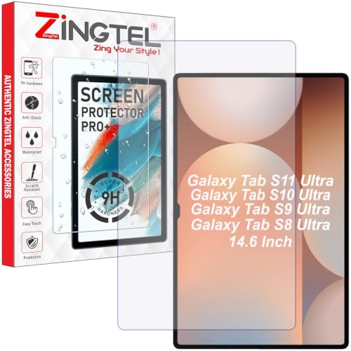 Image of Matte Screen Guard Compatible With Samsung Galaxy Tablet S11 Ultra / S10 Ultra / S9 Ultra / S8 Ultra 14.6 inch Inch Tab Flexible Anti Glare Matte Screenguard Not a Tempered Glass Screen Protector