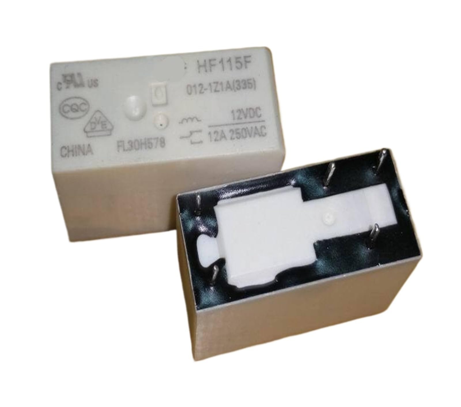 Relé HF115F 012-1Z1A para solucionar fallos de encendido eléctricos 2