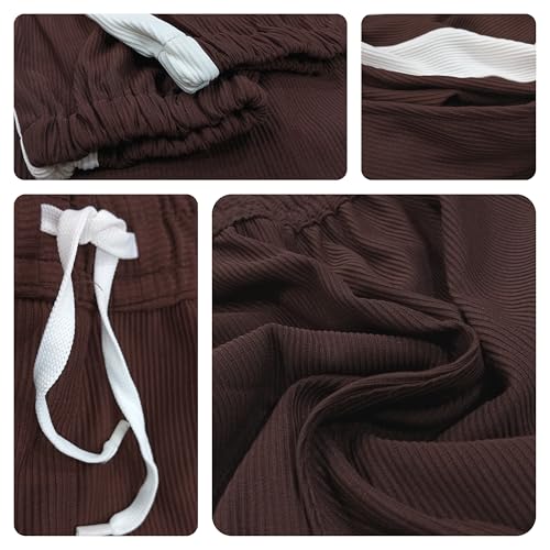 Image of GRECIILOOKS Men's Cotton Poly Blend Joggers with Side Stripe, Casual Sweatpants, Relaxed Fit Streetwear Trousers for Outdoors